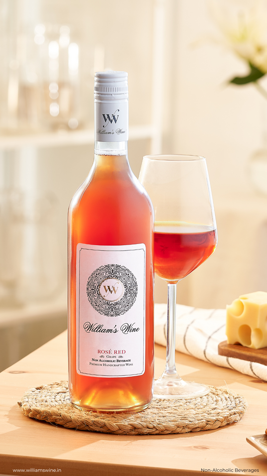 Rosé Red Non-Alcoholic Beverage - Grape